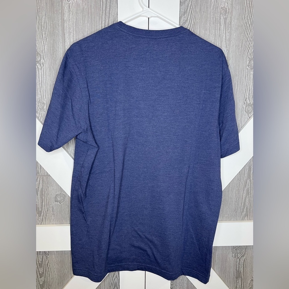 D18.13 Eddie Bauer Men's Legend Wash 100% Cotton Short-Sleeve Pocket T-Shirt M - Picture 3 of 4